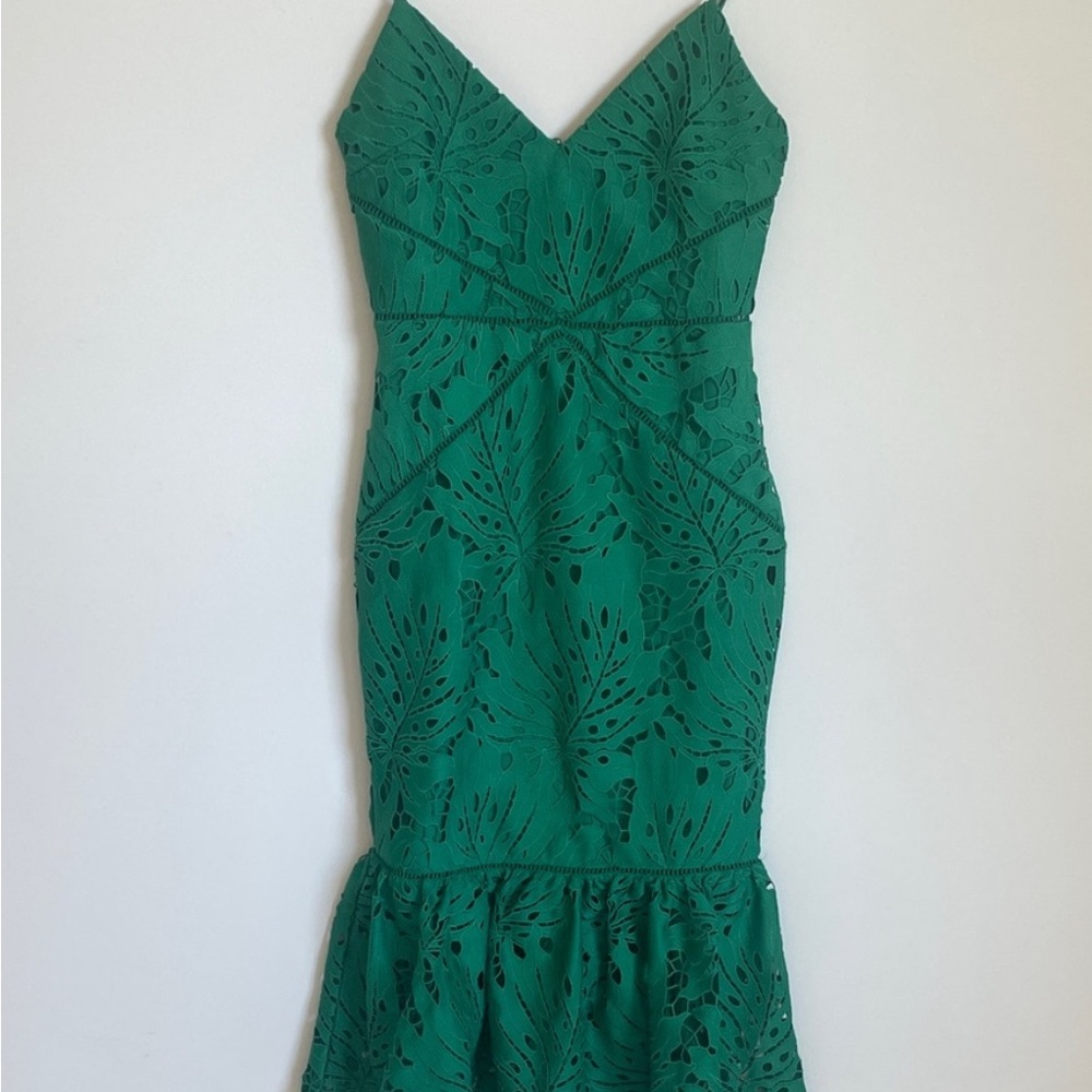 Lovers + Friends Green Dress